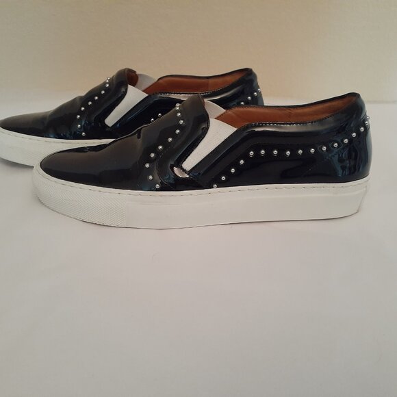 Givenchy Patent Leather Skate Slip-on Shoes - Picture 9 of 12